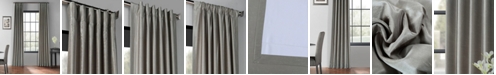 Exclusive Fabrics & Furnishings Blackout Vintage Textured 50" x 84" Curtain Panel